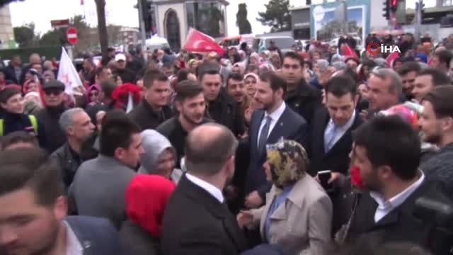 Hazine ve Maliye Bakanı Berat Albayrak'tan Sancaktepe'de İstikrar Vurgusu