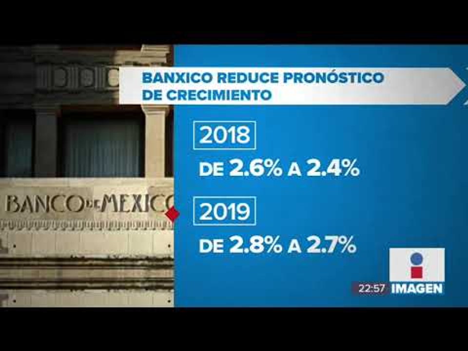 Banxico baja su pronóstico de crecimiento económico para 2019 | Noticias con Ciro