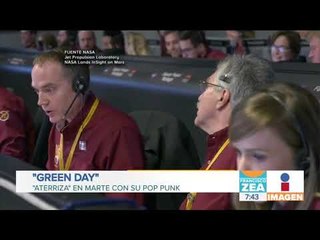 Green Day ya llegó a Marte | Noticias con Francisco Zea