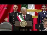 Momentos más importantes del discurso del Presidente López Obrador
