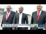 Ya hay 40 invitados en México para la #TomaDePosesión de López Obrador