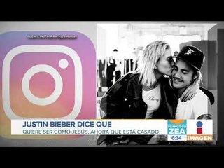Justin Bieber quiere ser como Cristo | Noticias con Zea