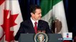 Justin Trudeau ignora a Enrique Peña Nieto en firma del T-MEC | Noticias con Ciro