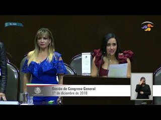 "Es un honor estar con Obrador", así inició la sesión de la Cámara de Diputados