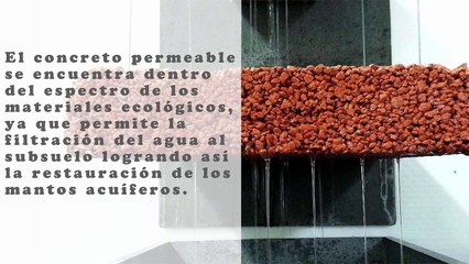 Construcciones Yamaro te muestran el concreto permeable