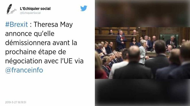 Royaume-Uni. Theresa May démissionnera... si son accord sur le Brexit est voté