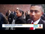 Todo listo en San Lázaro para la toma de protesta de AMLO | Noticias con Francisco Zea