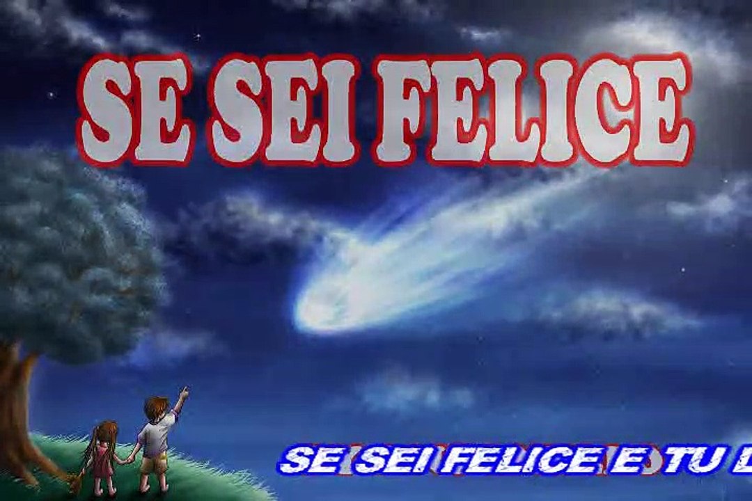 Zecchino D'oro - Se sei felice (karaoke)