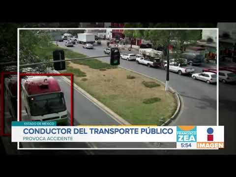 Combi choca contra Mexibús por querer pasarse el alto | Noticias con Francisco Zea