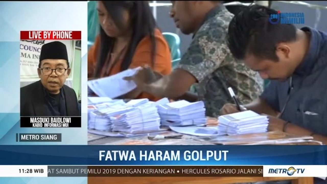 MUI Haramkan Golput