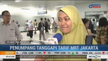 Tanggapan Warga soal Tarif MRT Jakarta