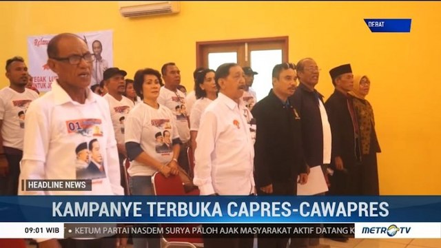 Relawan Buruh di Maluku Siap Menangkan Jokowi-Amin