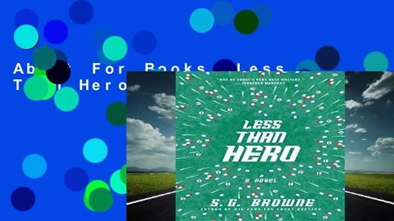 About For Books  Less Than Hero Complete