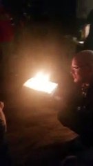 Ditzy Dad Drops Birthday Cake