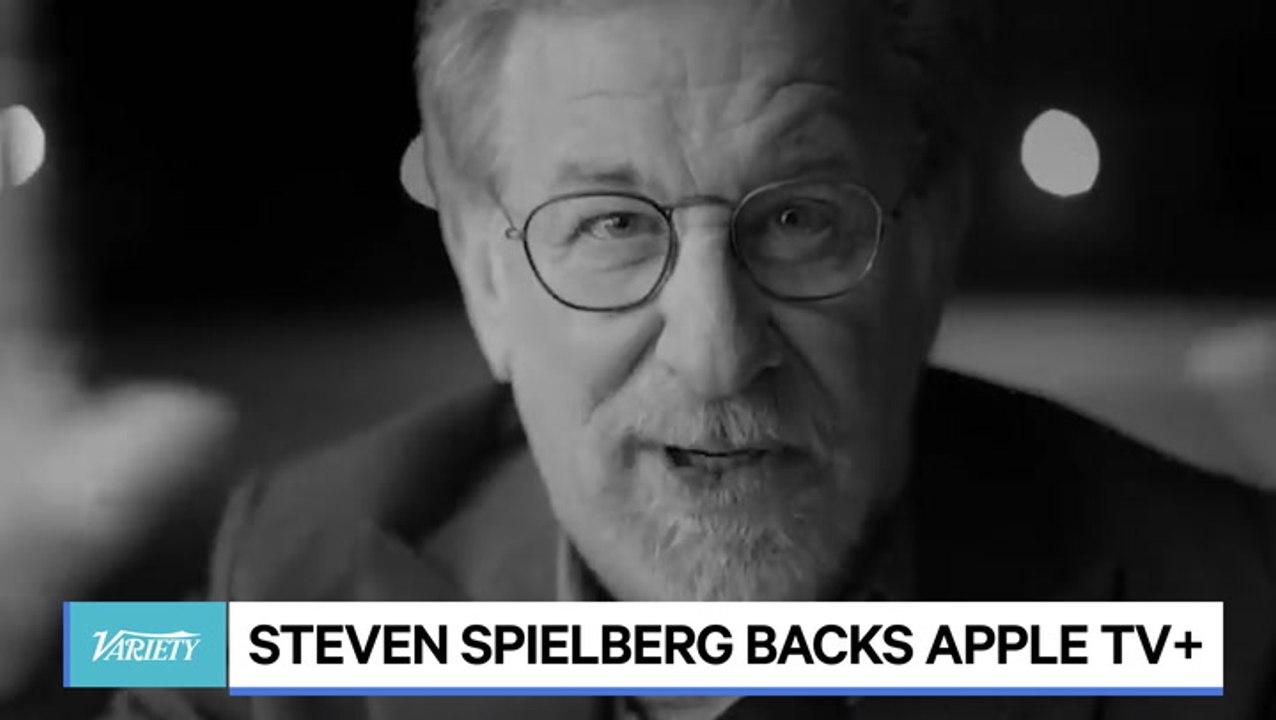 Steven Spielberg Backs Apple TV+