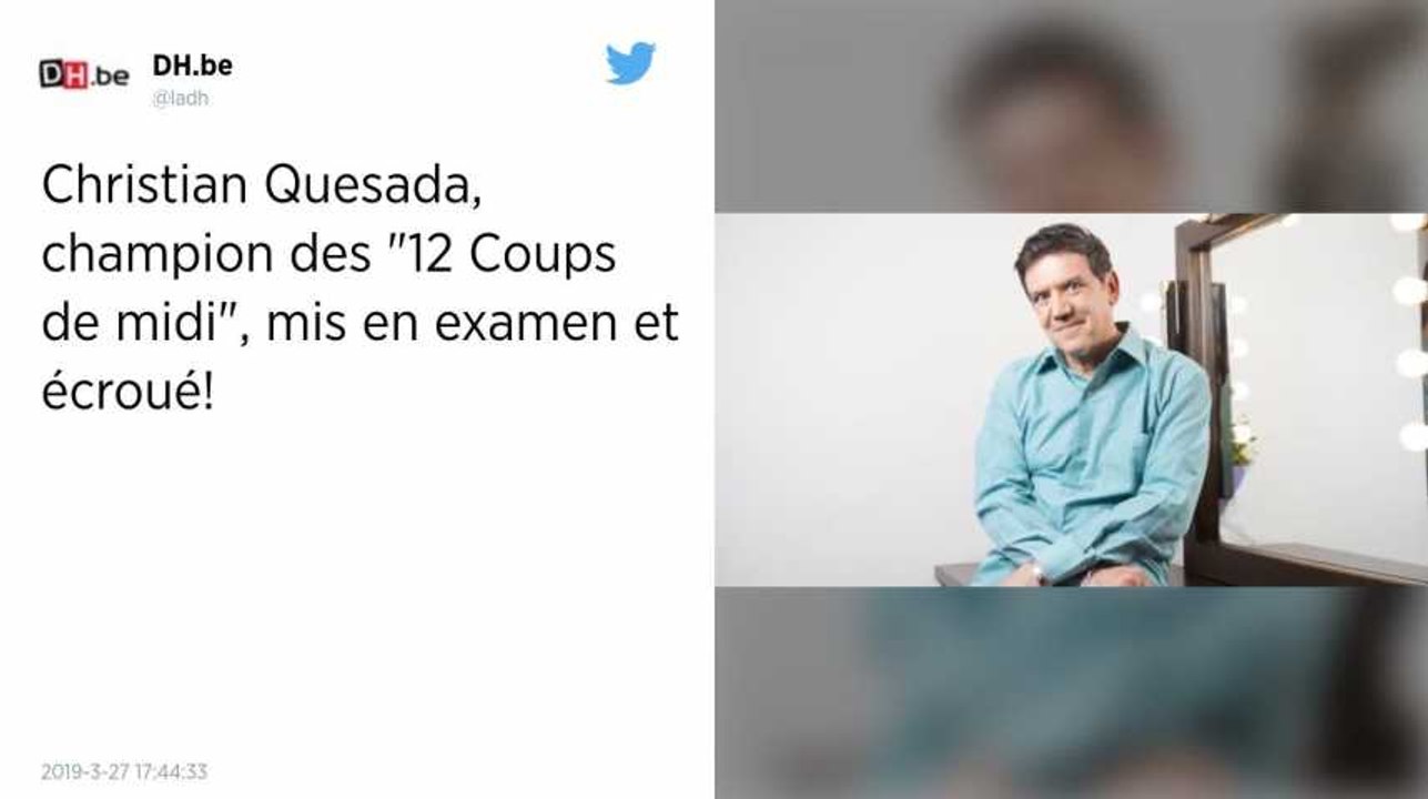 L’as des jeux télé Christian Quesada écroué pour détention d’images pédopornographiques