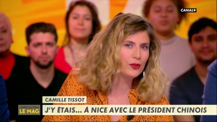 J'y étais ... à Nice avec le président Chinois - L'Info du Vrai du 27/03 - CANAL+