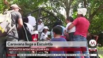 Caravana migrante avanza por Chiapas