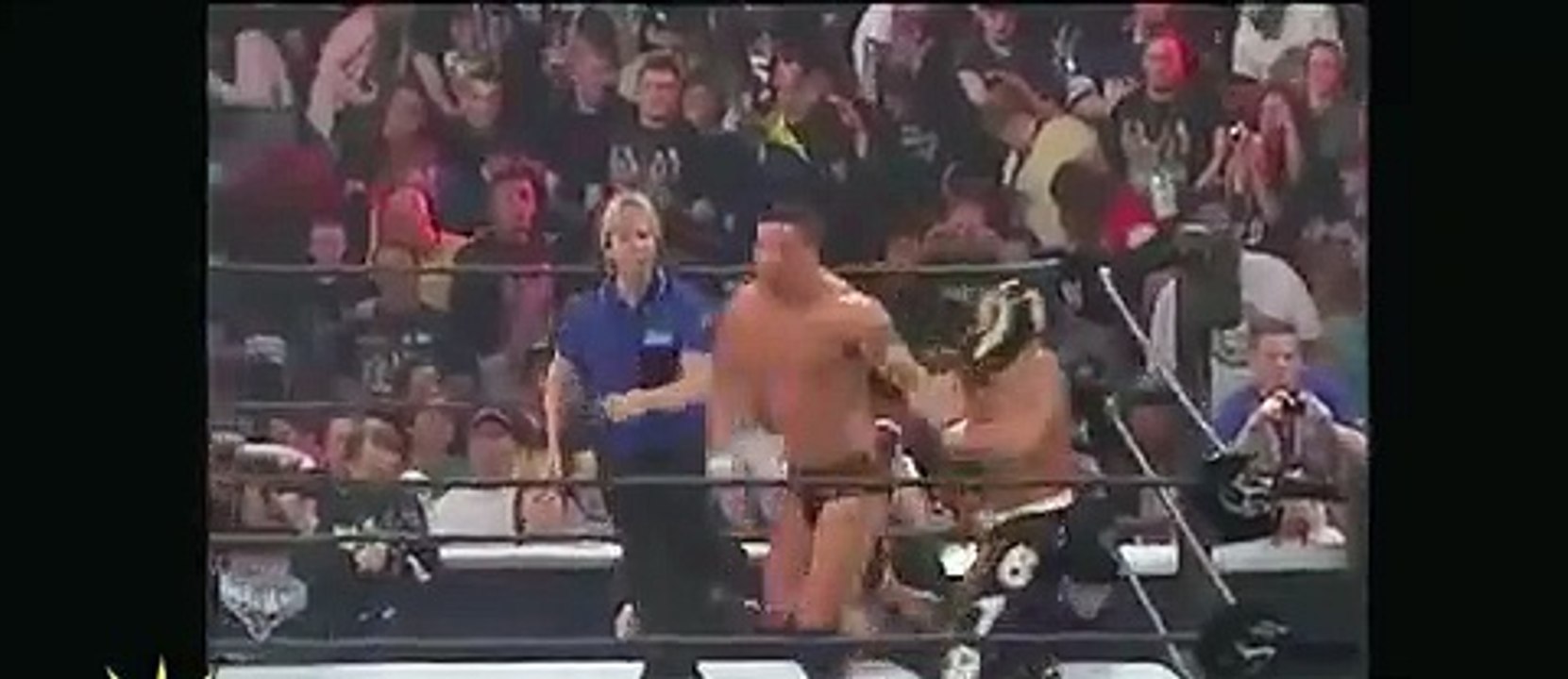 Curt Angle Attack on Mysterio | WWE