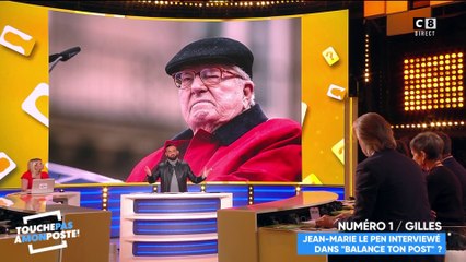 Jean-Marie Le Pen interviewé dans Balance Ton Post ! Les réactions des chroniqueurs !