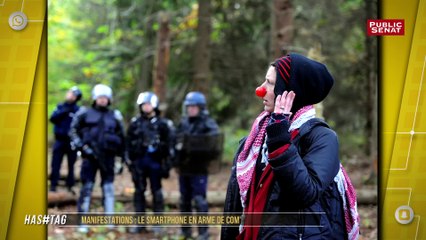 Manifestations : le smartphone en arme de com' - Hashtag l'émission (17/01/2019)