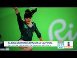 Alexa Moreno avanza a final en Copa del Mundo de Gimnasia Artística | Noticias con Francisco Zea
