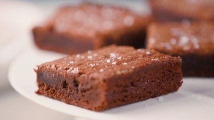 Salted Fudge Brownies