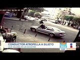 Conductor atropella a un hombre que viajaba en un scooter | Noticias con Francisco Zea