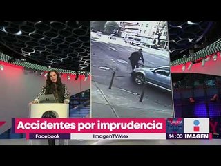 Atropellan a un joven que se transportaba a bordo de un scooter en la colonia Roma | Yuriria Sierra