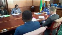 RTG - Echange entre le vice-président et des entrepreneurs de l’Angleterre et de l’Afrique du sud sur l’exploitation forestière au Gabon