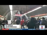 Ya funcionan las escaleras eléctricas de la Línea 7 del Metro | Noticias con Ciro Gómez Leyva