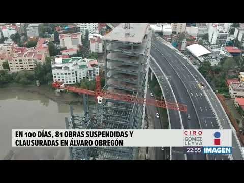 Suspendidas y clausuaradas 81 obras en la Álvaro Obregón | Noticias con Ciro Gómez Leyva