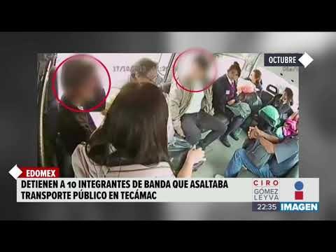 Chofer de combi e hijo asaltaban a pasajeros en Edomex | Noticias con Ciro Gómez Leyva