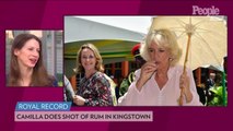 Camilla, Duchess of Cornwall, Gets Her Royal Rum on as She Takes a Shot During Caribbean Tour
