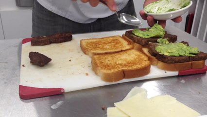 Save Dry Meat Loaf with Avocado