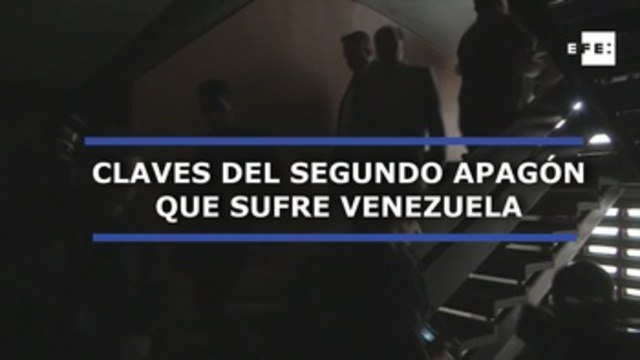 Claves del segundo apagón que sufre Venezuela en menos de 30 días