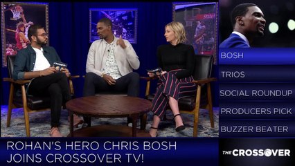 Chris Bosh Talks Trash Talk And Fan Interaction