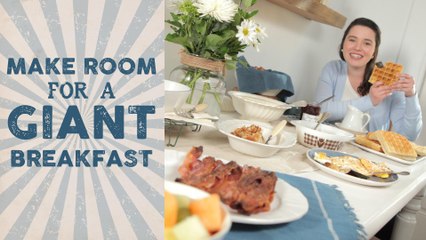 Hey Y'all - Giant Breakfast In A Tiny Kitchen