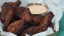 Dry-Rubbed Smoked Chicken Wings