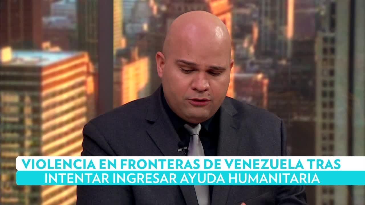 Violencia en fronteras de Venezuela tras intentar ingresar ayuda humanitaria