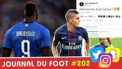 MBAPPÉ chambre VERRATTI, le coup de gueule de BALOTELLI, MU veut garder POGBA
