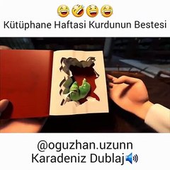 Kütüphane Haftasi Kurdunun Bestesi