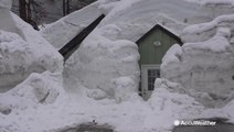 Snow continues to smack Sierra Nevadas