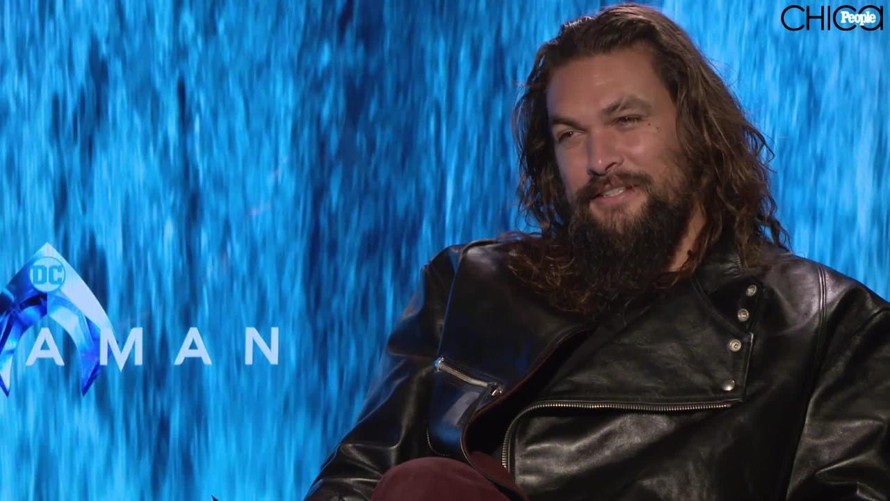 Learning español with actor Jason Momoa