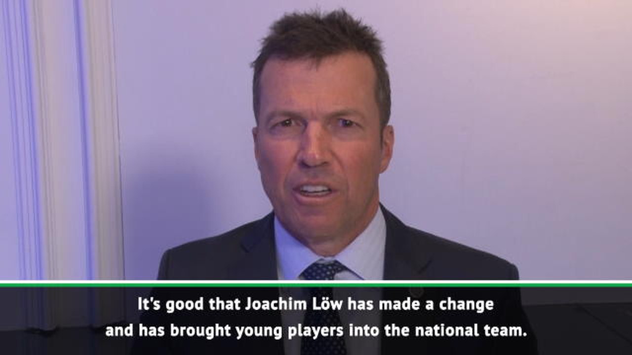 FOOTBALL: International: Germany's youngsters will bring international success - Matthaus