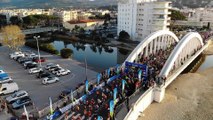 Le Marathon du Golfe de Saint-Tropez vu du ciel