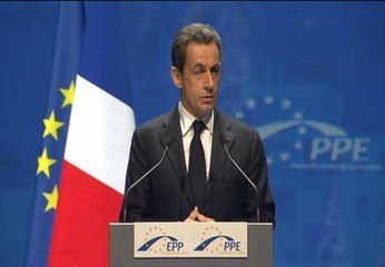 Sarkozy advierte del "peligro" que corre Europa