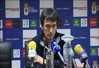 Pacheta defiende que el Real Oviedo ha dado la cara "ante un rival de un nivel altísimo"