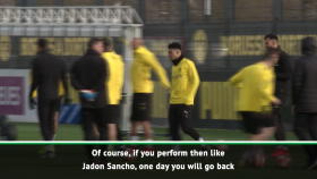 Young English talents should follow Sancho to B...
