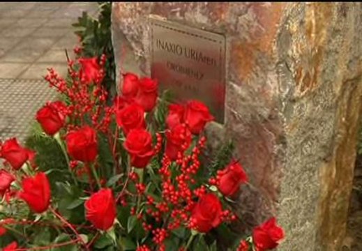 Homenaje a Inaxi Uría, asesinado por ETA